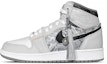 Order 【訂製球鞋】Jordan Air Jordan 1 玉清瓏 掛飾 鈴鐺 貼布 清雅 搭配任何風格流行趨勢 高筒 復古籃球鞋 男女款 灰白銀
