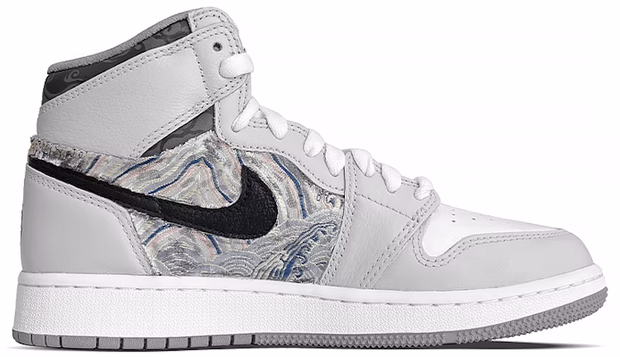 【定制款】Air Jordan 1 高帮 '灰白银翡翠魅力' 555088-037(TeamK-玉清珑) Lookbook 【定制款】Air Jordan 1 高帮 '灰白银翡翠魅力' 555088-037(TeamK-玉清珑)