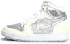 Buy 【客制球鞋】Jordan Air Jordan 1 High 氣泡水母 公主 小香風 高筒 復古籃球鞋 GS 米白銀