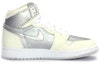 Order 【客制球鞋】Jordan Air Jordan 1 High 氣泡水母 公主 小香風 高筒 復古籃球鞋 GS 米白銀