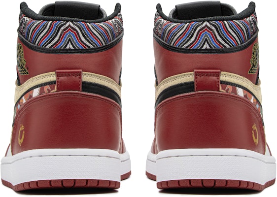 에어 조던 1 레드 골드 드래곤 (커스텀) DM1206-066-466803 Details for 에어 조던 1 레드 골드 드래곤 (커스텀) DM1206-066-466803