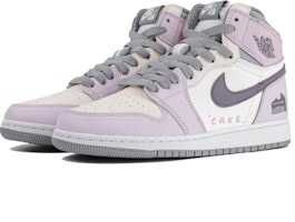 【カスタムシューズ】エアジョーダン1 ハイ 'タロケーキ パープル-ホワイト' 575441-037(Team4-女款香芋蛋糕SBOX) Lookbook 【カスタムシューズ】エアジョーダン1 ハイ 'タロケーキ パープル-ホワイト' 575441-037(Team4-女款香芋蛋糕SBOX)