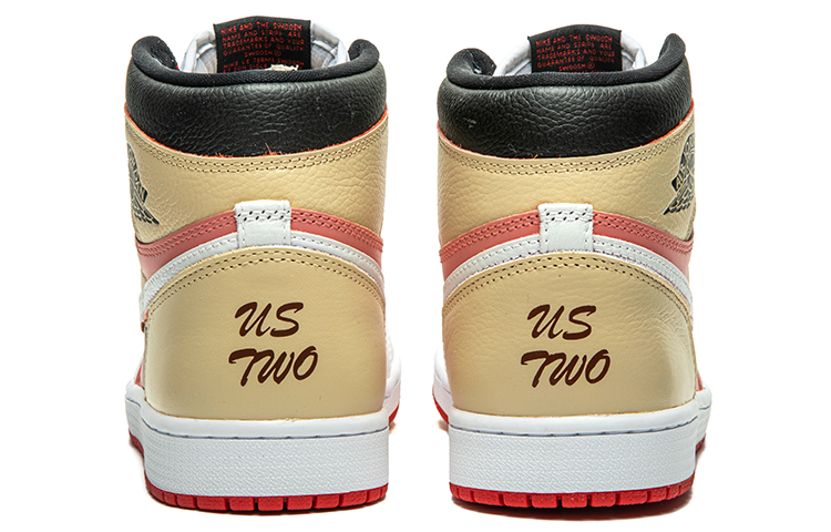 Purchase 에어 조던 1 하이 '발렌타인 추상 흰노랑' (69 characters) 555088-161(TeamB-男女款专辑O-BOX)