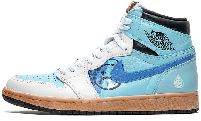 Zapatillas personalizadas Air Jordan 1 High 'Grulla Azul-Blanco Abstracto' 555088-603(TeamB-白蓝艺术) Buy Zapatillas personalizadas Air Jordan 1 High 'Grulla Azul-Blanco Abstracto' 555088-603(TeamB-白蓝艺术)