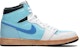 에어 조던 1 하이 '청백추상' (커스텀) 555088-603(TeamB-白蓝艺术)