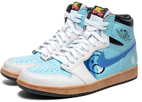 Zapatillas personalizadas Air Jordan 1 High 'Grulla Azul-Blanco Abstracto' 555088-603(TeamB-白蓝艺术) Lookbook Zapatillas personalizadas Air Jordan 1 High 'Grulla Azul-Blanco Abstracto' 555088-603(TeamB-白蓝艺术)