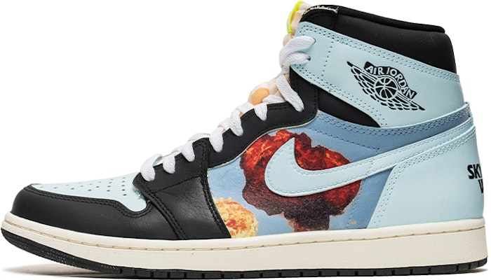 에어 조던 1 하이 OG '블랙 블루 에이징 스카이' (커스텀) 555088-702(TeamB-专辑天空黑蓝O-BOX) Order 에어 조던 1 하이 OG '블랙 블루 에이징 스카이' (커스텀) 555088-702(TeamB-专辑天空黑蓝O-BOX)