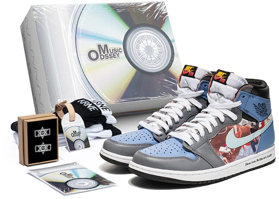 Jordan 1 Retro High OG "Azul y Negro" 555088-603(TeamB-专辑灰蓝O-BOX) Buy Jordan 1 Retro High OG "Azul y Negro" 555088-603(TeamB-专辑灰蓝O-BOX)
