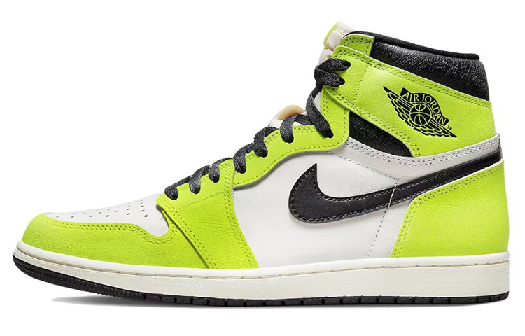 Sizing Zapatillas personalizadas Air Jordan 1 High OG 'Black Blue Toe Patina' 555088-702(TeamB-专辑深黑蓝O-BOX)