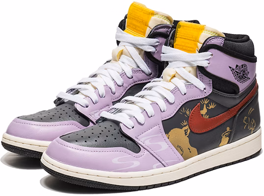【定製球鞋】Jordan Air Jordan 1 High OG 野鶴製造 兔年黑紫 CNY 新年特殊款 高幫 復古籃球鞋 男女同款 黑紫 Lookbook 【定製球鞋】Jordan Air Jordan 1 High OG 野鶴製造 兔年黑紫 CNY 新年特殊款 高幫 復古籃球鞋 男女同款 黑紫