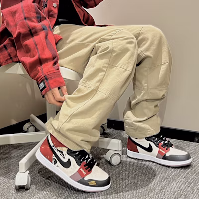 【訂製球鞋】Jordan Air Jordan 1 High OG龍遊四海 CNY新春龍年禮盒 玖柒 高筒 復古籃球鞋 男款 黑紅 10