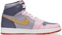 에어 조던 1 하이 OG '토끼의 해 화이트 퍼플' (커스텀) 555088-161(TeamB-男女款新年白紫)