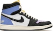 Order 【客製球鞋】Jordan Air Jordan 1 High OG 野鹤製造 賽博朋克 未來風 漸變元素 禮盒 高筒 復古籃球鞋 男女同款 藍紫