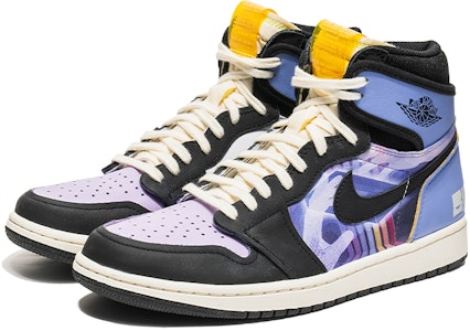 カスタムAJ1 ハイ OG "サイバーパンク 青紫" 555088-118(TeamB-赛博蓝紫S-BOX) Lookbook カスタムAJ1 ハイ OG "サイバーパンク 青紫" 555088-118(TeamB-赛博蓝紫S-BOX)