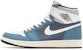 에어 조던 1 '여름 학' (커스텀) 555088-603(TeamB-男女款雾霾蓝白蓝)
