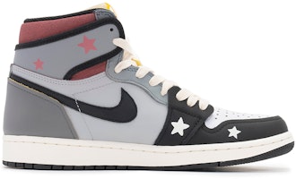 Jordan 1 "Hei Gui - Grulla Salvaje" 555088-118(TeamB-男女款涂鸦五角星黑灰) Order Jordan 1 "Hei Gui - Grulla Salvaje" 555088-118(TeamB-男女款涂鸦五角星黑灰)