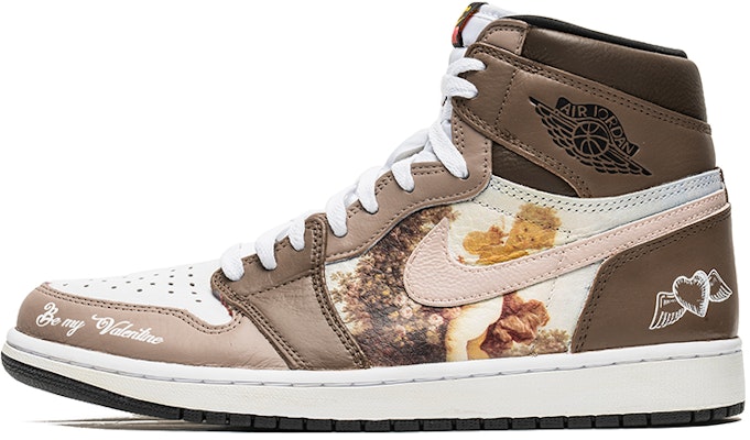 【定製球鞋】 Jordan Air Jordan 1 High OG 野鶴制造 油畫風 文藝復興 特殊定製款 高幫 復古籃球鞋 男女同款 摩卡色 Buy 【定製球鞋】 Jordan Air Jordan 1 High OG 野鶴制造 油畫風 文藝復興 特殊定製款 高幫 復古籃球鞋 男女同款 摩卡色