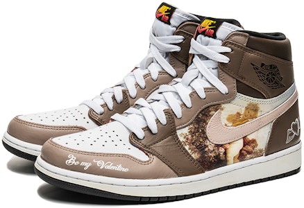 【定制球鞋】 Jordan Air Jordan 1 High OG 野鶴製造 摩卡腳趾 油畫風 文藝復興 高幫 復古籃球鞋 男女同款 摩卡 Lookbook 【定制球鞋】 Jordan Air Jordan 1 High OG 野鶴製造 摩卡腳趾 油畫風 文藝復興 高幫 復古籃球鞋 男女同款 摩卡