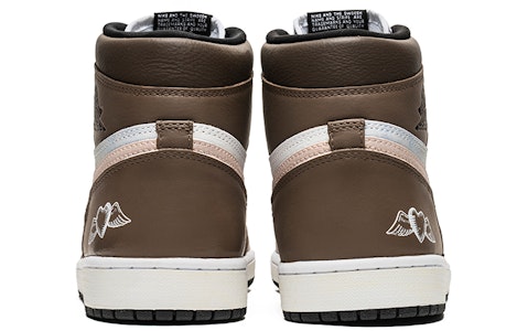 【定制球鞋】 Jordan Air Jordan 1 High OG 野鶴製造 摩卡腳趾 油畫風 文藝復興 高幫 復古籃球鞋 男女同款 摩卡 Shop 【定制球鞋】 Jordan Air Jordan 1 High OG 野鶴製造 摩卡腳趾 油畫風 文藝復興 高幫 復古籃球鞋 男女同款 摩卡