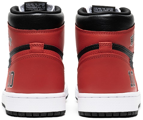 【定製球鞋】 Jordan Air Jordan 1 High OG 復古籃球鞋 灌籃高手主題 櫻木花道 高幫 板鞋 男女同款 黑紅 Purchase 【定製球鞋】 Jordan Air Jordan 1 High OG 復古籃球鞋 灌籃高手主題 櫻木花道 高幫 板鞋 男女同款 黑紅