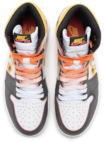 【定制球鞋】 Jordan Air Jordan 1 High OG 野鶴製造 向日葵 漸變 手繪 特殊鞋帶 高幫 復古籃球鞋 男女同款 綠橙 Shop 【定制球鞋】 Jordan Air Jordan 1 High OG 野鶴製造 向日葵 漸變 手繪 特殊鞋帶 高幫 復古籃球鞋 男女同款 綠橙