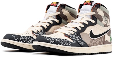 에어 조던 1 하이 OG '크레인 믹스매치' 555088-603(TeamB-男女款沙漠樱花爆裂纹白棕) Lookbook 에어 조던 1 하이 OG '크레인 믹스매치' 555088-603(TeamB-男女款沙漠樱花爆裂纹白棕)