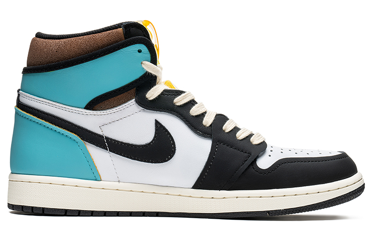 Order 【定制球鞋】Jordan Air Jordan 1 High OG 野鶴製造 未來主題 機能風 特殊定制款 高幫 復古籃球鞋 男女同款 白藍