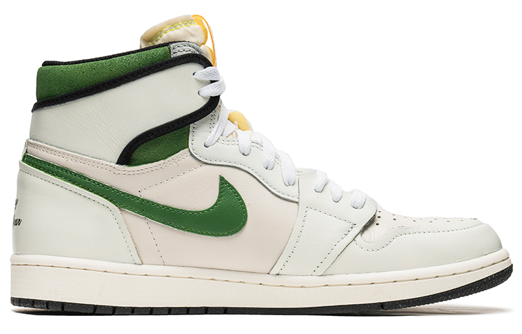 Order [定制鞋款] Air Jordan 1 高帮 OG '白绿兔年 CNY 礼盒' 555088-118(TeamB-男女款白绿發财R-BOX)