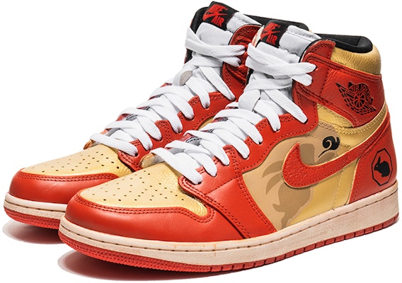 에어 조던 1 레트로 '토끼의 해 레드 골드' 555088-161(TeamB-男女款新年红金R-BOX) Lookbook 에어 조던 1 레트로 '토끼의 해 레드 골드' 555088-161(TeamB-男女款新年红金R-BOX)