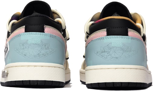 커스텀 에어 조던 1 로우 '모자이크 블랙 핑크' DQ8421-001(TeamM-女款马赛克S-BOX) Shop 커스텀 에어 조던 1 로우 '모자이크 블랙 핑크' DQ8421-001(TeamM-女款马赛克S-BOX)