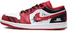Buy 【定制鞋款】Air Jordan 1 Low 'Akina 红白黑' 553558-163(Team10-赛车世界男红白黑QD)