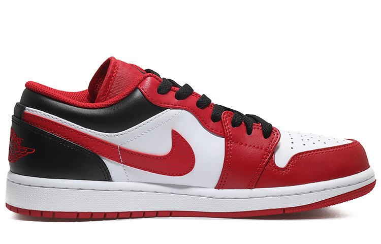 Order 【定制鞋款】Air Jordan 1 Low 'Akina 红白黑' 553558-163(Team10-赛车世界男红白黑QD)