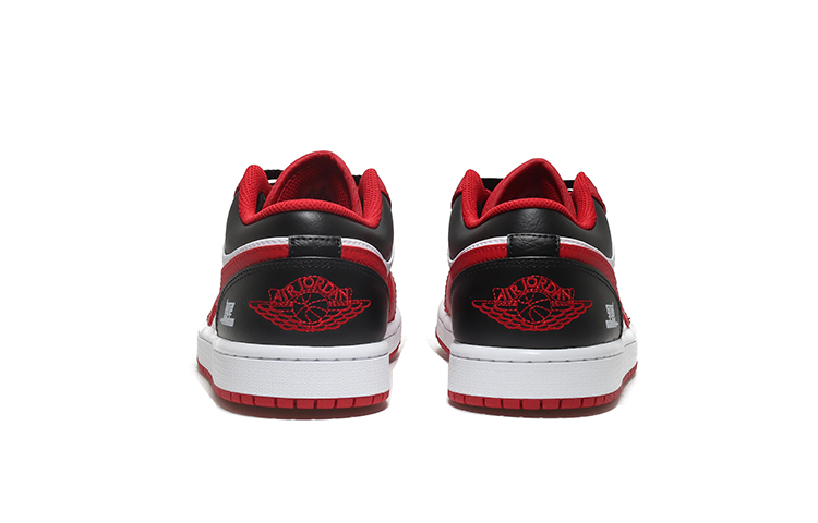 Shop 【定制鞋款】Air Jordan 1 Low 'Akina 红白黑' 553558-163(Team10-赛车世界男红白黑QD)