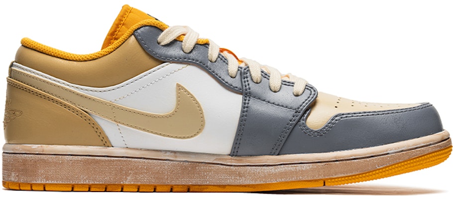 커스텀 에어 조던 1 로우 '빈티지 옐로우' 553558-701(TeamB-男款阿玛戎之战) Order 커스텀 에어 조던 1 로우 '빈티지 옐로우' 553558-701(TeamB-男款阿玛戎之战)