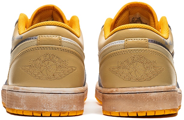 커스텀 에어 조던 1 로우 '빈티지 옐로우' 553558-701(TeamB-男款阿玛戎之战) Shop 커스텀 에어 조던 1 로우 '빈티지 옐로우' 553558-701(TeamB-男款阿玛戎之战)