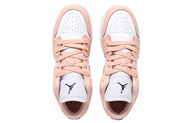 Shop [Zapatillas Personalizadas] Air Jordan 1 Low 'Arctic Pink Love' 553560-800(Team10--Love爱)