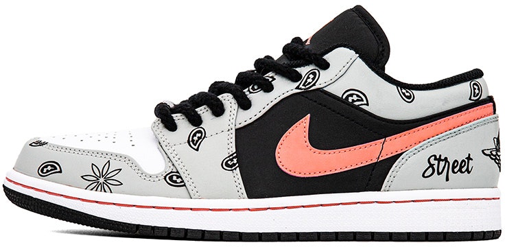 custom-shoes-air-jordan-1-low-asymmetrical-ma-rope-dirty-pink-cashew-flower