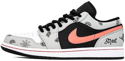 에어 조던 1 로우 '비대칭 마끈 핑크 캐슈 플라워' 553558-062(Team肆-男款腰果花) Buy 에어 조던 1 로우 '비대칭 마끈 핑크 캐슈 플라워' 553558-062(Team肆-男款腰果花)