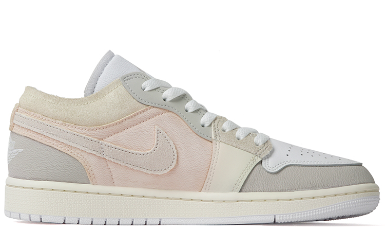 Lookbook [Sepatu Kustom] Air Jordan 1 Low 'Bamboo Shadow' DN1635-002(Team拾柒-男款低帮竹影清风球鞋)