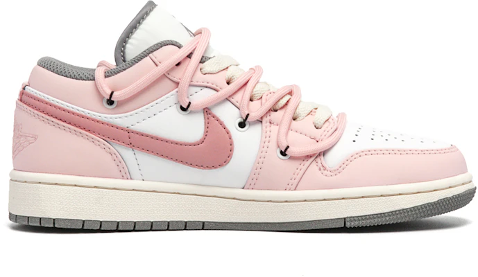 에어 조던 1 로우 '바비 핑크 러브 트레일' (커스텀) 553560-053(Team94-女款爱情轨迹) Order 에어 조던 1 로우 '바비 핑크 러브 트레일' (커스텀) 553560-053(Team94-女款爱情轨迹)