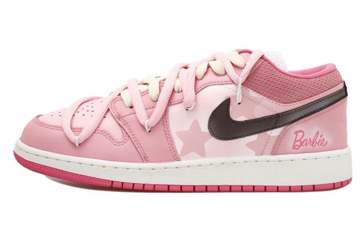 Buy [Sepatu Custom] Air Jordan 1 Low 'Barbie Pink Tie-Dye Bintang' DR9498-168(Team拾玖-芭比粉S-BOX)