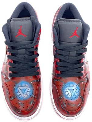 에어 조던 1 로우 '철갑 전투' (50 characters) 553558-606(Team柒-男款战损黑红钢铁侠) Shop 에어 조던 1 로우 '철갑 전투' (50 characters) 553558-606(Team柒-男款战损黑红钢铁侠)