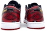 Purchase 에어 조던 1 로우 '철갑 전투' (50 characters) 553558-606(Team柒-男款战损黑红钢铁侠)