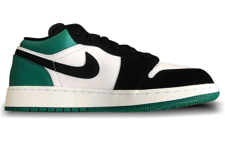 Order [カスタムシューズ] エアジョーダン1 ロー「ブラック-グリーン」 553560-113(Team56-星月海豚)