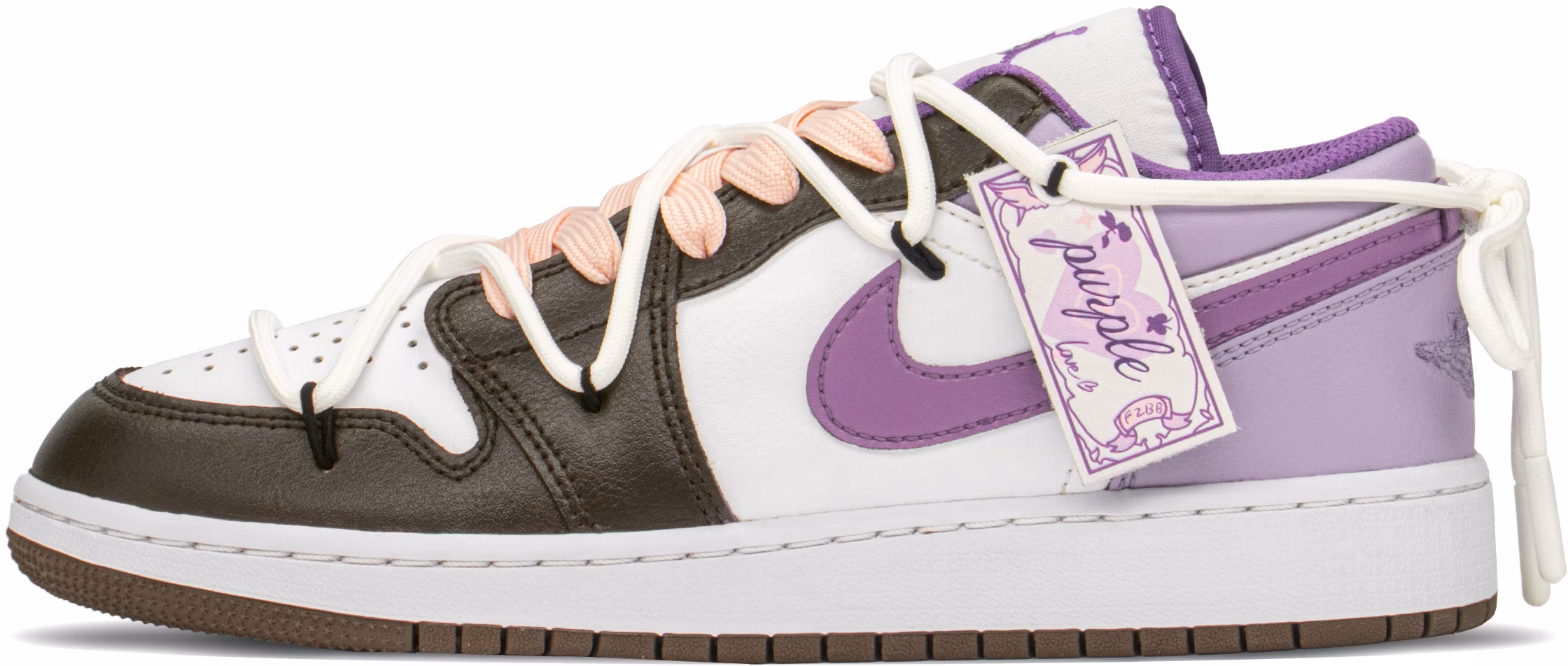 custom-shoes-air-jordan-1-low-black-brown-purple-y2-k