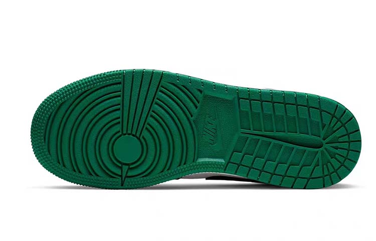 Purchase [Kasut Tersuai] Air Jordan 1 Low 'Hitam Hijau' 553560-113(Team56-雪绵松润)