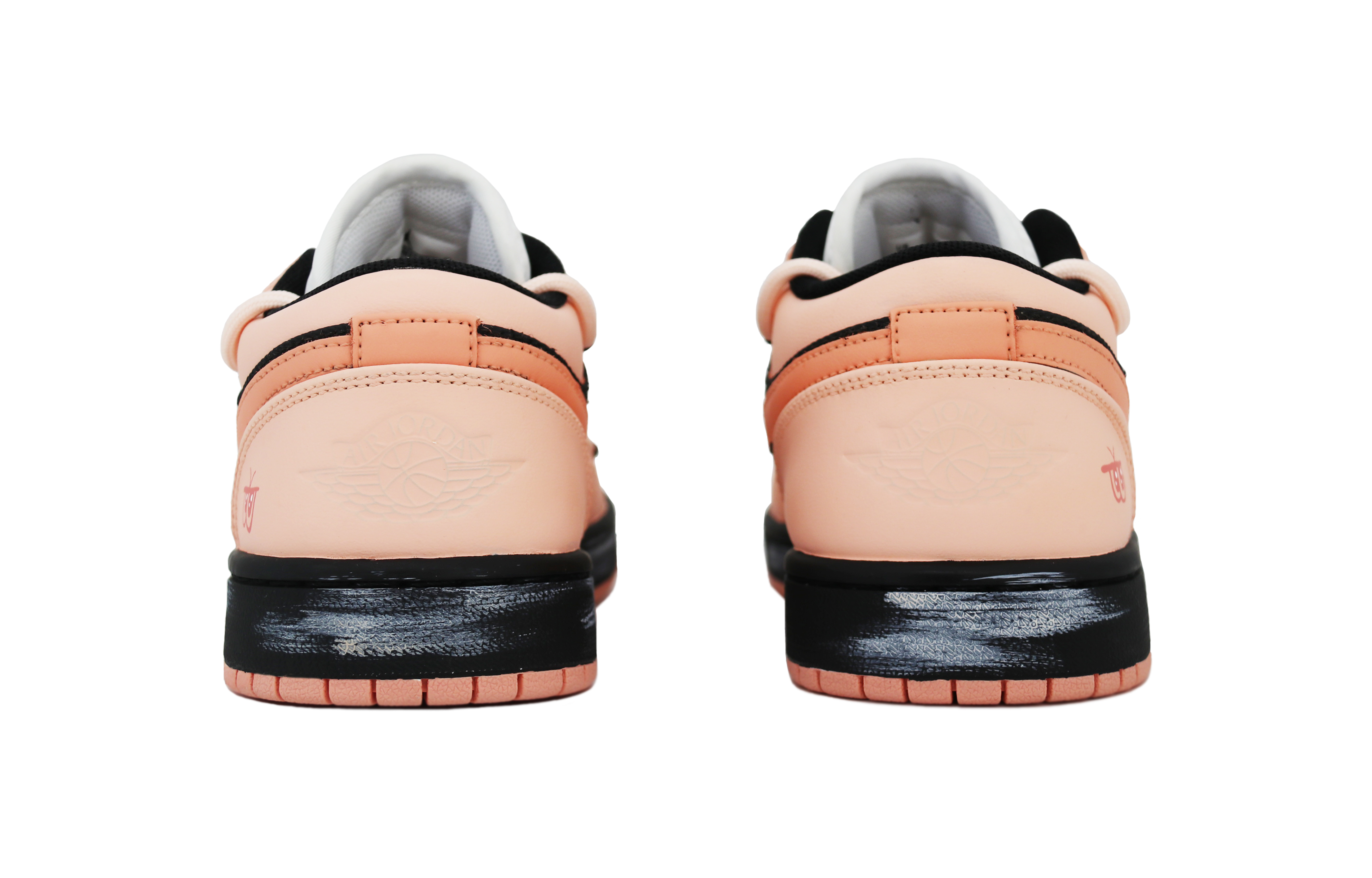 Shop [Zapatillas Personalizadas] Air Jordan 1 Low 'Negro Rosa' DM8960-801(Team31-女款灵感穆斯)