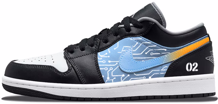 custom-shoes-air-jordan-1-low-black-white-grey-cosmic-blueprint