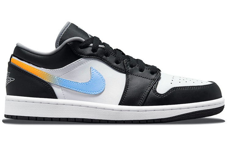 Order 【訂製球鞋】Jordan Air Jordan 1 尖端宇宙 科技藍圖 宇宙暢想 影子 低筒 復古籃球鞋 男女同款 黑白灰