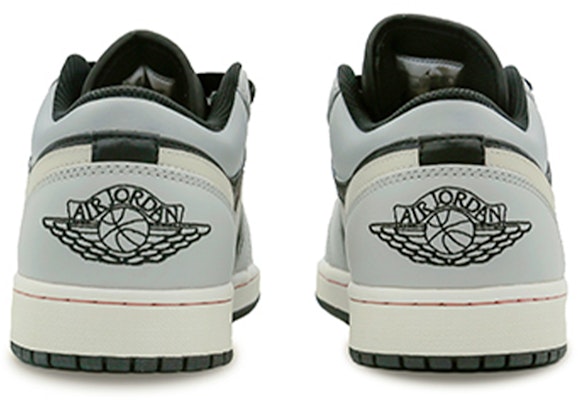 【定制球鞋】Jordan Air Jordan 1 Low 肌理 簡約百搭大氣 實戰利器 低筒 復古籃球鞋 男款 黑白灰 Shop 【定制球鞋】Jordan Air Jordan 1 Low 肌理 簡約百搭大氣 實戰利器 低筒 復古籃球鞋 男款 黑白灰
